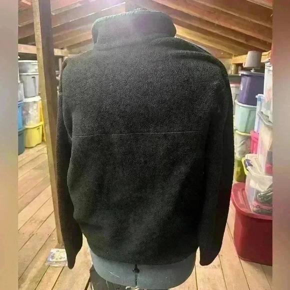 L.L. Bean Mens Large Vintage 90s 1/4‎ Snap Pullover Fleece - Picture 4 of 5